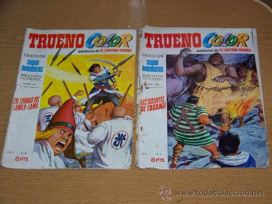 Tebeos: TRUENO COLOR PRIMERA EPOCA COMPLETA - Foto 5