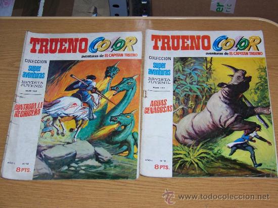 Tebeos: TRUENO COLOR PRIMERA EPOCA COMPLETA - Foto 7