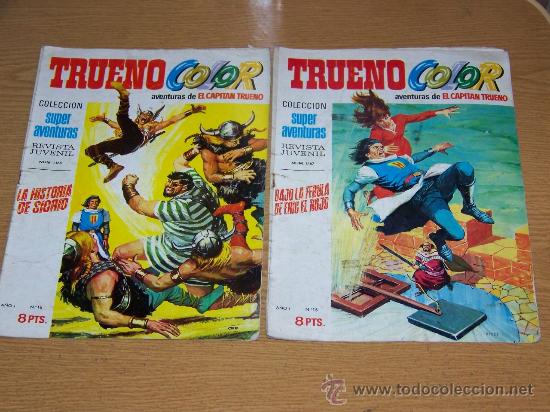 Tebeos: TRUENO COLOR PRIMERA EPOCA COMPLETA - Foto 9