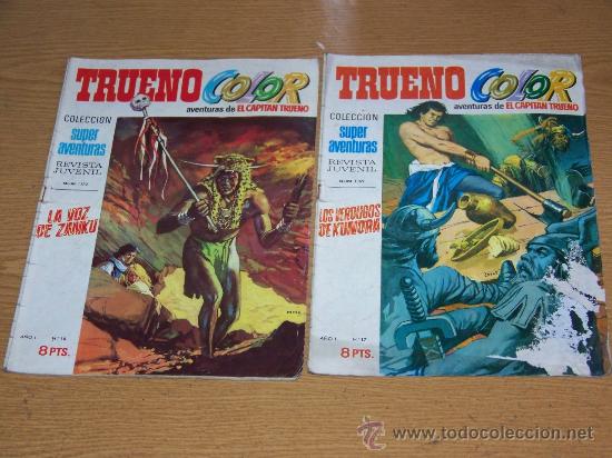 Tebeos: TRUENO COLOR PRIMERA EPOCA COMPLETA - Foto 10