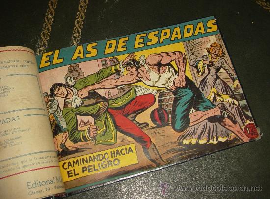 Tebeos: AS DE ESPADAS (MAGA - 1954). &iexcl;&iexcl; COMPLETA !! - Foto 1