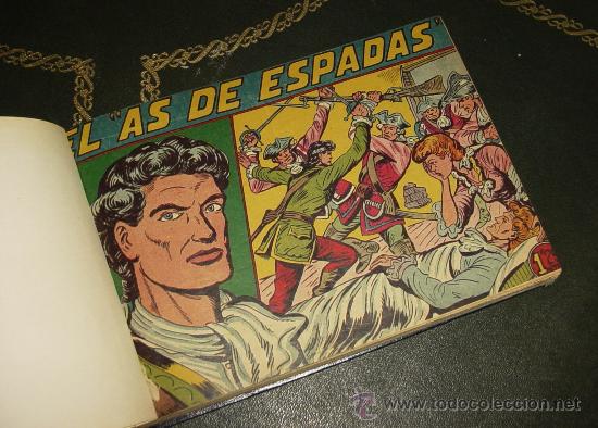 Tebeos: AS DE ESPADAS (MAGA - 1954). &iexcl;&iexcl; COMPLETA !! - Foto 2