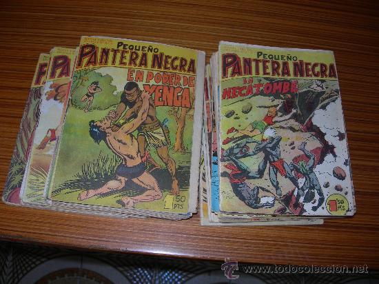 Tebeos: PEQUE&Ntilde;O PANTERA NEGRA DE BOLSILLO COMPLETA - Foto 1