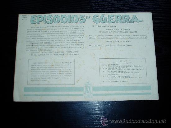 Tebeos: EPISODIOS DE GUERRA. COMPLETA 3 NUMEROS. ORIGINAL. ED. AUGUSTA. - Foto 4