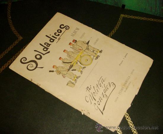 Tebeos: SOLDADICOS (P. TORRELLA - 1898). &iexcl;&iexcl; PIEZA DE MUSEO !! - Foto 1