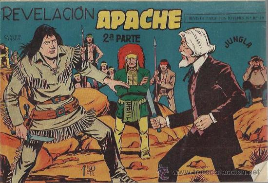 Tebeos: APACHE 2&ordf; PARTE ( MAGA ) ORIGINALES 1960-1961 LOTE - Foto 5