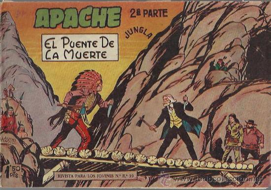 Tebeos: APACHE 2&ordf; PARTE ( MAGA ) ORIGINALES 1960-1961 LOTE - Foto 6