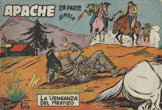 Tebeos: APACHE 2&ordf; PARTE ( MAGA ) ORIGINALES 1960-1961 LOTE - Foto 11