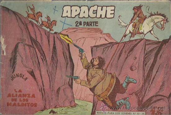 Tebeos: APACHE 2&ordf; PARTE ( MAGA ) ORIGINALES 1960-1961 LOTE - Foto 14