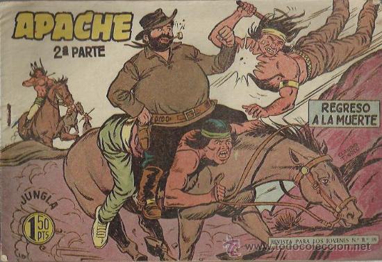 Tebeos: APACHE 2&ordf; PARTE ( MAGA ) ORIGINALES 1960-1961 LOTE - Foto 15