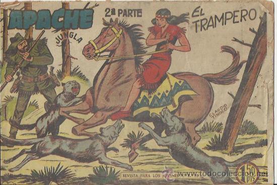 Tebeos: APACHE 2&ordf; PARTE ( MAGA ) ORIGINALES 1960-1961 LOTE - Foto 20