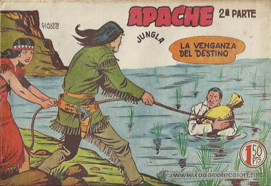 Tebeos: APACHE 2&ordf; PARTE ( MAGA ) ORIGINALES 1960-1961 LOTE - Foto 23