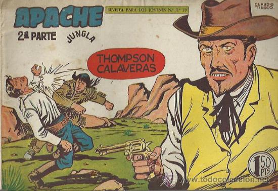Tebeos: APACHE 2&ordf; PARTE ( MAGA ) ORIGINALES 1960-1961 LOTE - Foto 24