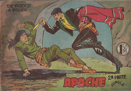 Tebeos: APACHE 2&ordf; PARTE ( MAGA ) ORIGINALES 1960-1961 LOTE - Foto 28