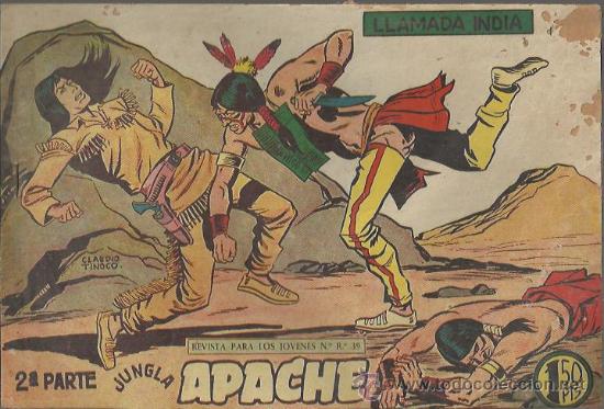 Tebeos: APACHE 2&ordf; PARTE ( MAGA ) ORIGINALES 1960-1961 LOTE - Foto 29