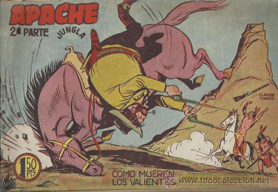 Tebeos: APACHE 2&ordf; PARTE ( MAGA ) ORIGINALES 1960-1961 LOTE - Foto 30