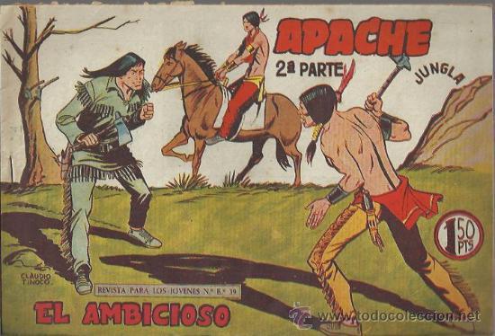 Tebeos: APACHE 2&ordf; PARTE ( MAGA ) ORIGINALES 1960-1961 LOTE - Foto 31