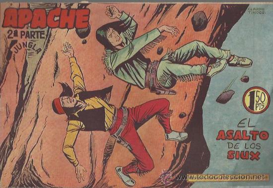 Tebeos: APACHE 2&ordf; PARTE ( MAGA ) ORIGINALES 1960-1961 LOTE - Foto 32