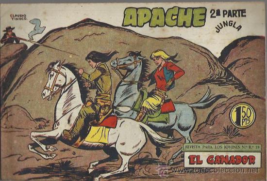 Tebeos: APACHE 2&ordf; PARTE ( MAGA ) ORIGINALES 1960-1961 LOTE - Foto 33