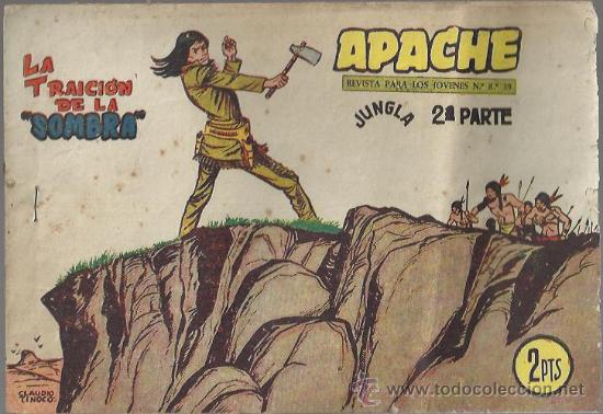 Tebeos: APACHE 2&ordf; PARTE ( MAGA ) ORIGINALES 1960-1961 LOTE - Foto 35