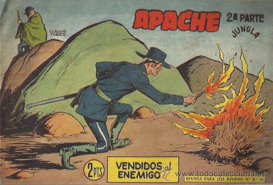 Tebeos: APACHE 2&ordf; PARTE ( MAGA ) ORIGINALES 1960-1961 LOTE - Foto 37