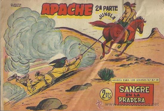 Tebeos: APACHE 2&ordf; PARTE ( MAGA ) ORIGINALES 1960-1961 LOTE - Foto 38