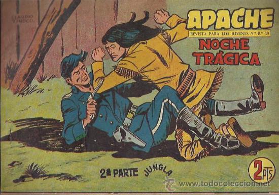 Tebeos: APACHE 2&ordf; PARTE ( MAGA ) ORIGINALES 1960-1961 LOTE - Foto 40