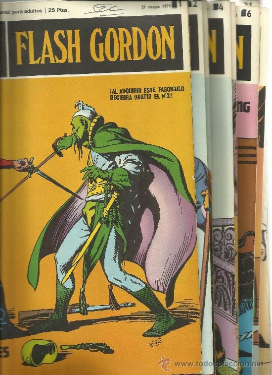 Tebeos: LOTE DE FLASH GORDON DE BURULAN - Foto 1