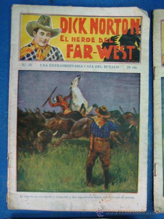 Tebeos: Dick Norton. El heroe del Far-West N&ordm; 18,28,30 y 33 - Foto 2