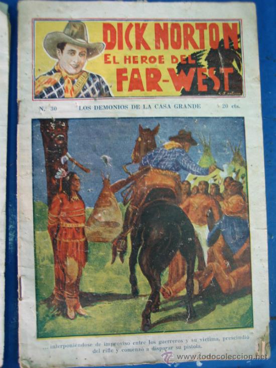 Tebeos: Dick Norton. El heroe del Far-West N&ordm; 18,28,30 y 33 - Foto 3