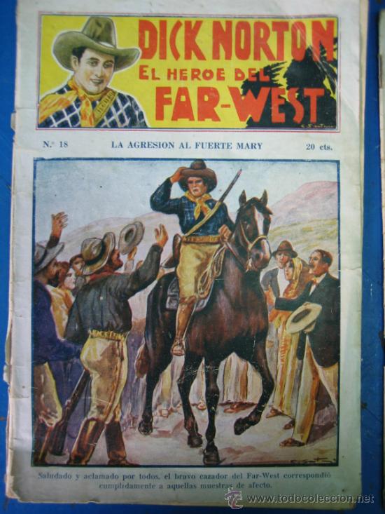 Tebeos: Dick Norton. El heroe del Far-West N&ordm; 18,28,30 y 33 - Foto 4
