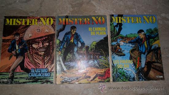 Tebeos: lote de tres comics mister no - Foto 1