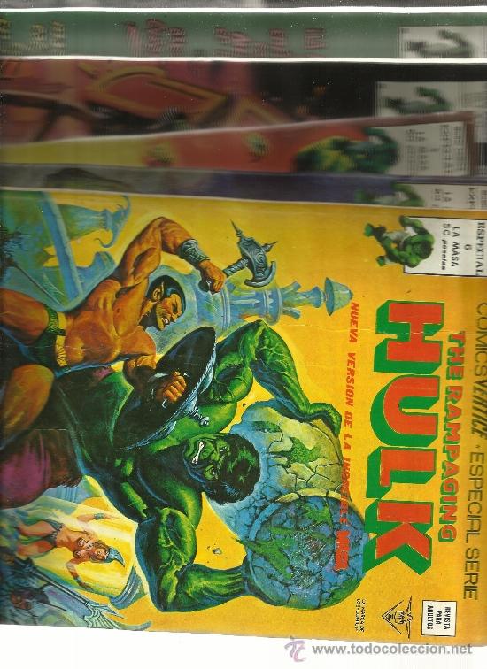 Tebeos: VERTICE GRAN LOTE DE HULK - Foto 1
