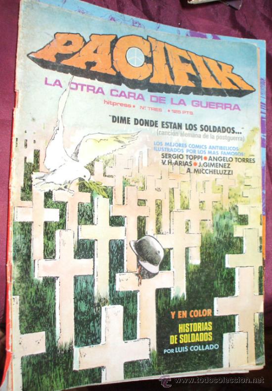 Tebeos: COLECCION COMPLETA COMIC PACIFIC DE EDIT. HITPRESS 1982, NUMEROS 1, 2 Y 3 - Foto 2