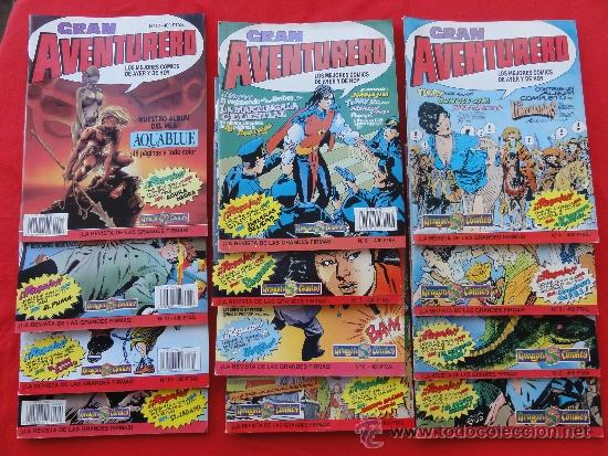 Tebeos: GRAN AVENTURERO. 12 N&ordm;, COMPLETA, EDICIONES B - Foto 1