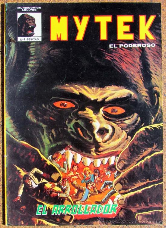 Tebeos: N&ordm; 4 - MYTEK  EL PODEROSO  -  EL ARROLLADOR  COMIC - MITEK - Foto 1
