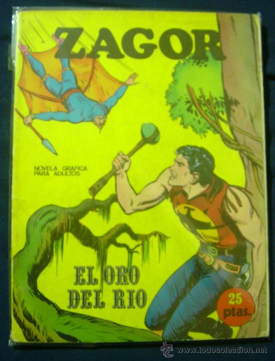 Tebeos: ZAGOR N&ordm;3 EL ORO DEL RIO - Foto 1