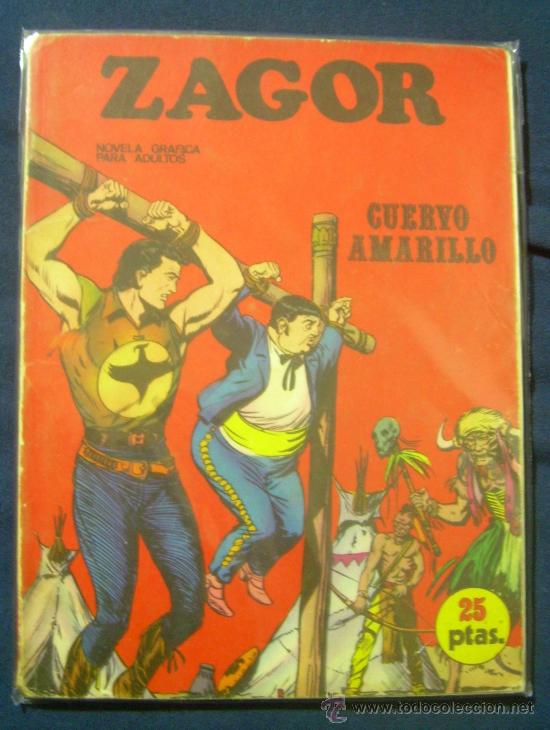 Tebeos: ZAGOR N&ordm;4 CUERVO AMARILLO BURULAN - Foto 1