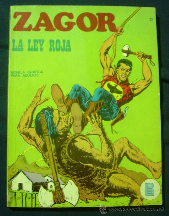 Tebeos: ZAGOR N&ordm;12 LA LEY ROJA BURULAN - Foto 1