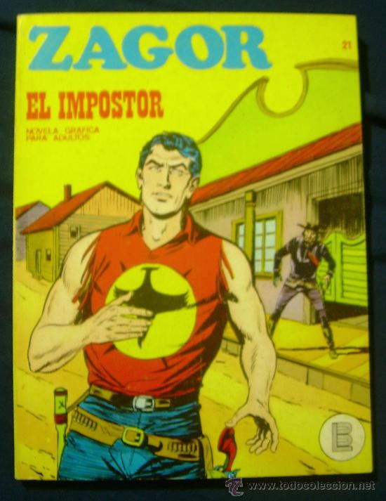 Tebeos: ZAGOR N&ordm;21 EL IMPOSTOR BURULAN - Foto 1