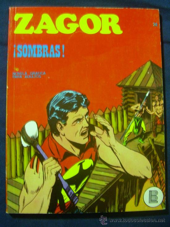 Tebeos: ZAGOR N&ordm;24 SOMBRAS BURULAN - Foto 1