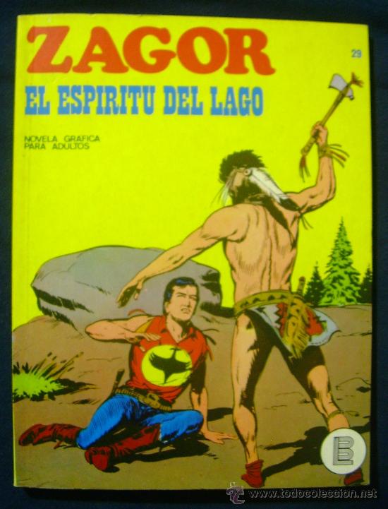 Tebeos: ZAGOR N&ordm;29 EL ESPIRITU DEL LAGO BURULAN - Foto 1