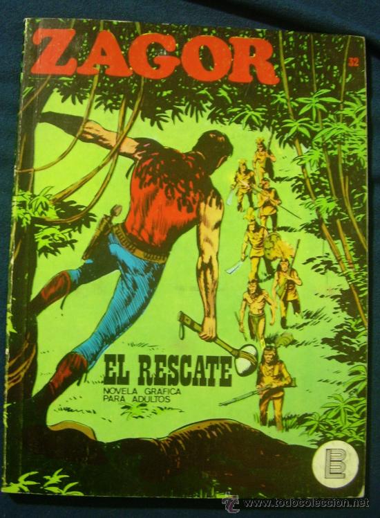 Tebeos: ZAGOR N&ordm;32 EL RESCATE BURULAN - Foto 1