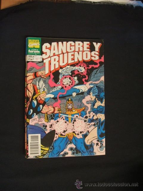 Tebeos: COLECCION COMPLETA - 7 EJEMPLARES - SANGRE Y TRUENOS - FORUM - - Foto 5