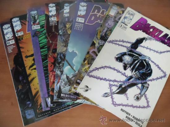 Tebeos: LOTE DE 8 COMICS - BACKLASH - N&ordm; 1-2-3-4-5-8-9-10 - IMAGE - Foto 1