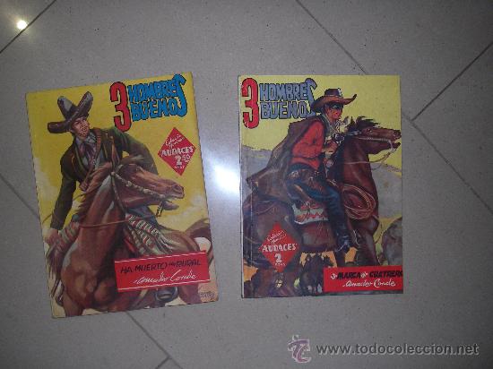 Tebeos: 3 HOMBRES BUENOS. LOTE DE 2 NUMEROS: EL 2 Y EL 13 - Foto 1
