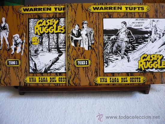 Tebeos: Casey Ruggles. Warren Tufts. B.O. Ediciones. Completa, 2 n&uacute;meros. C&oacute;mic Oeste. - Foto 1