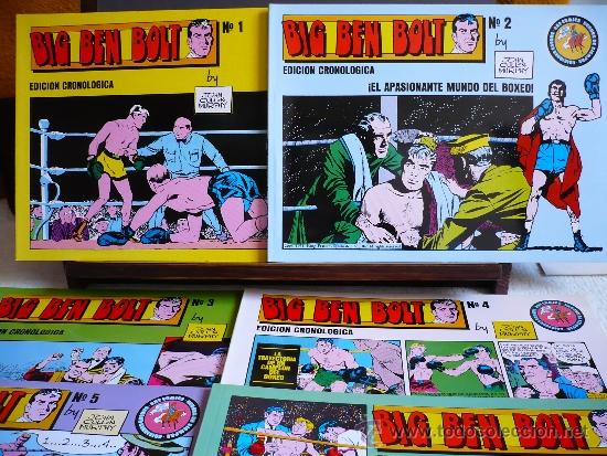 Tebeos: Big Ben Bolt. Cullen Murphy. Ediciones Eseuve. Completa, 6 numeros. C&oacute;mic Boxeo. - Foto 1
