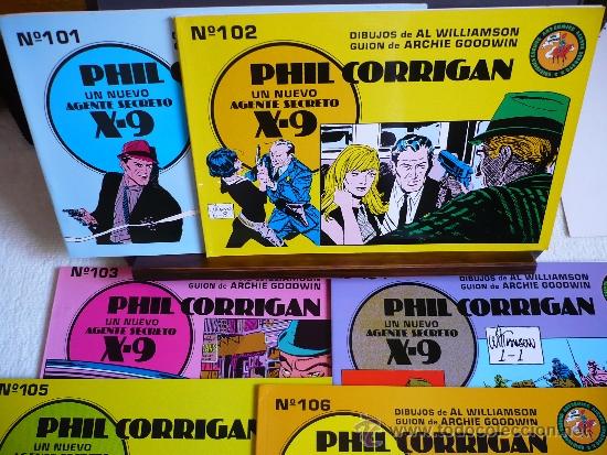Tebeos: Phil Corrigan X-9. Al Williamson. Ediciones Eseuve. Completa, 6 n&uacute;meros. - Foto 1