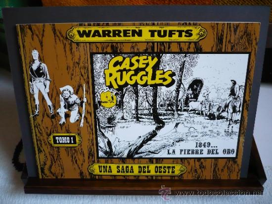 Tebeos: Casey Ruggles. Warren Tufts. B.O. Ediciones. Completa, 2 n&uacute;meros. C&oacute;mic Oeste. - Foto 3